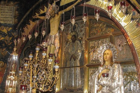 Izrael 4 oltar Jezusovega križanja