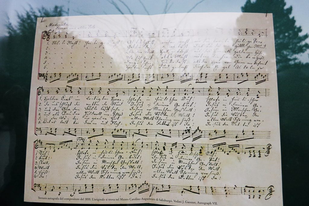 notni zapis Sveta noč