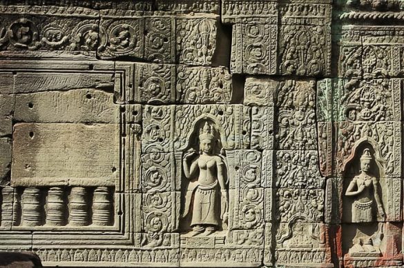 detajl iz templja Preah Khan