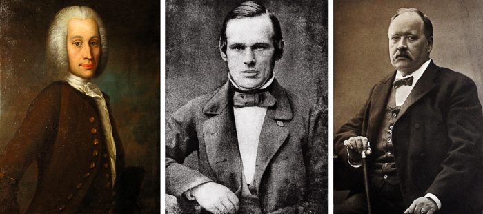 Znanstveniki Celsius, Ångström in Arrhenius