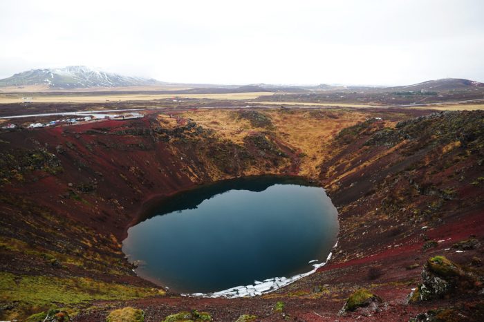 Krater Kerid, Zlati krog po Islandiji