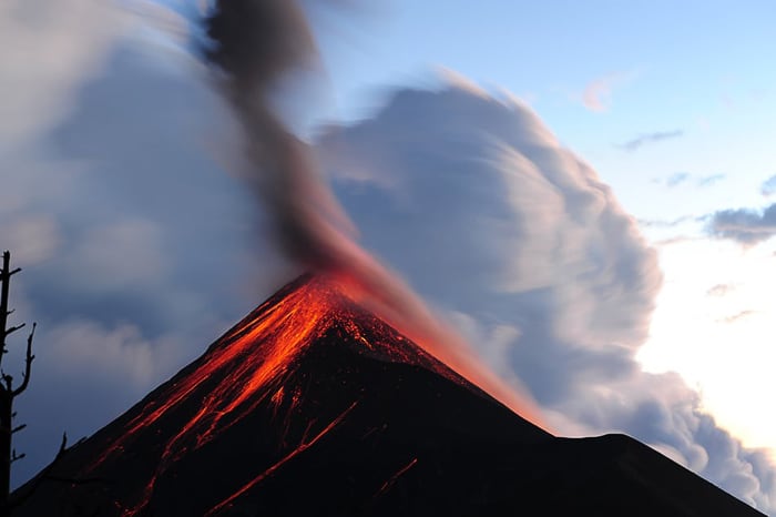vulkan Fuego, Gvatemala
