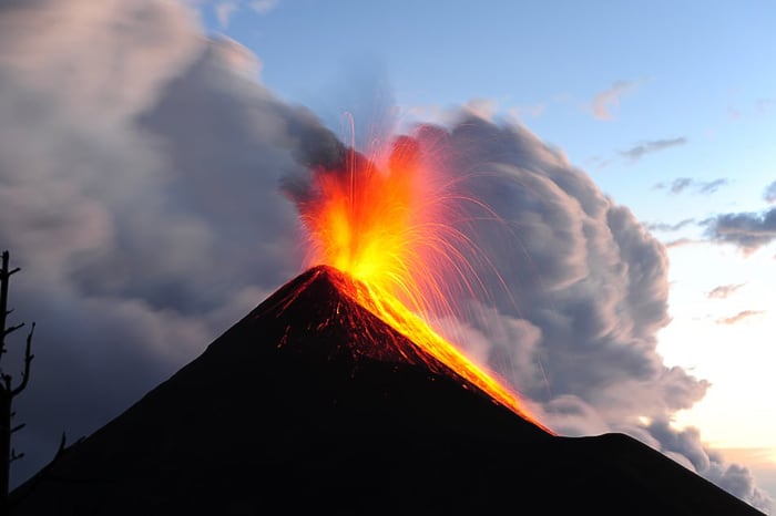 vulkan Fuego Gvatemala