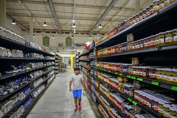 supermarket trgovina v Venezueli