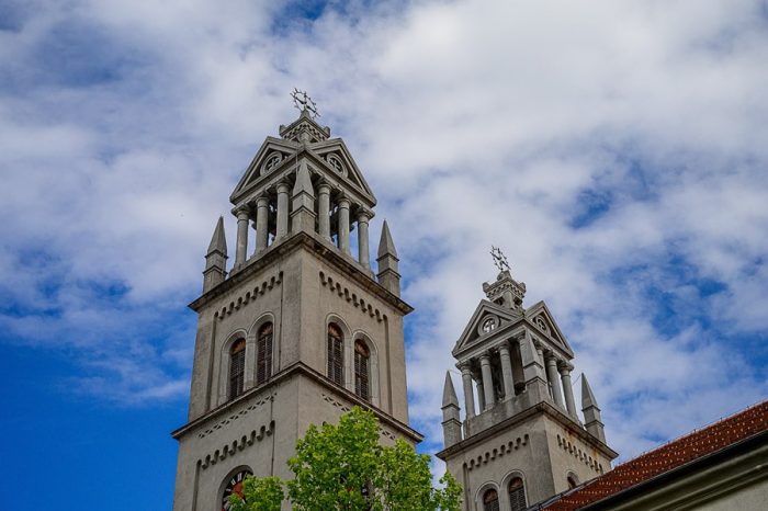 zvonik cerkve v Ribnici