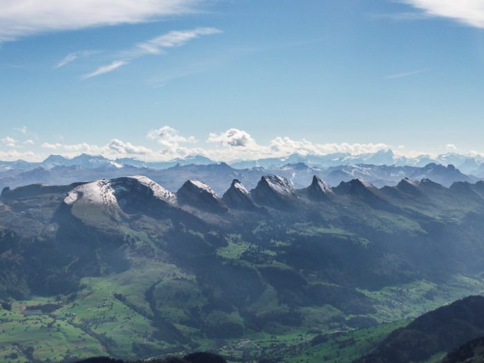 gorski greben v Alpah