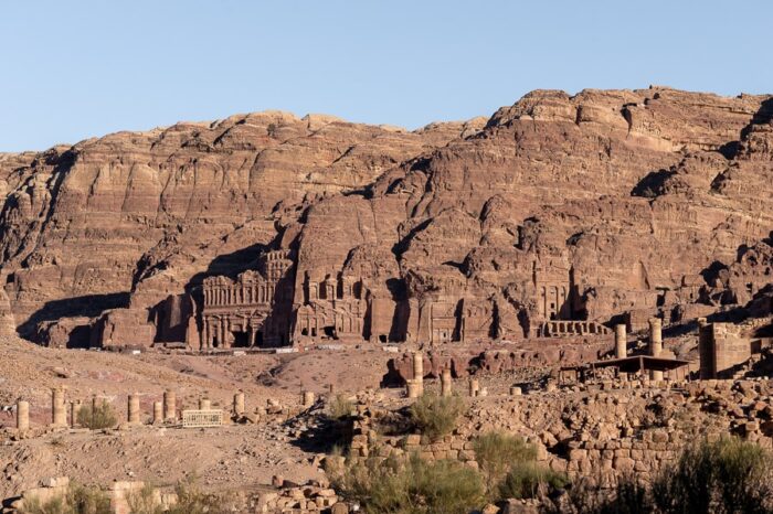 Royal Tombs, Petra, Jordanija