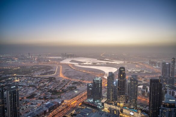 Dubaj iz Burj Khalife
