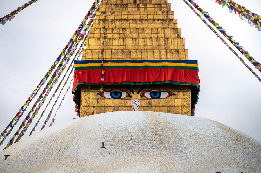 Glavna znamenitost Katmanduja: Boudanath stupa
