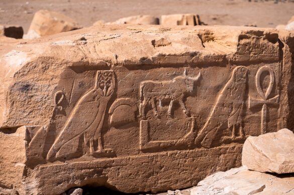 Reliefi na egipčanskem templju Soleb