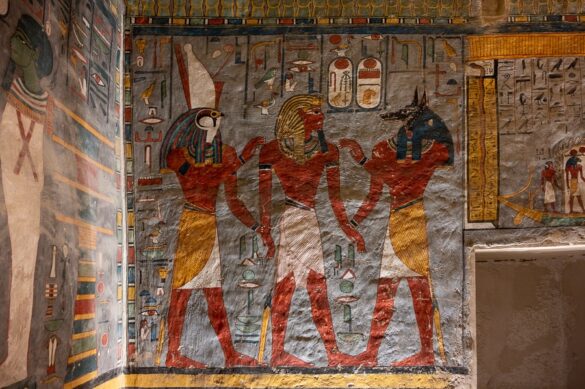 Poslikave v grobnici Ramses I