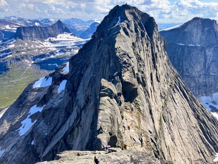Stetind, norveška narodna gora, vzpon na Stetind