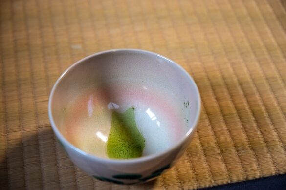 skodelica za Japonski zeleni čaj - matcha