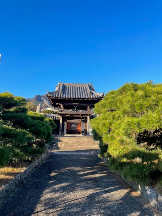 japonski tempelj v naravi