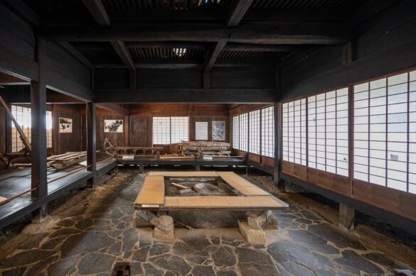 notranjosti tradicionalne japonske hiše