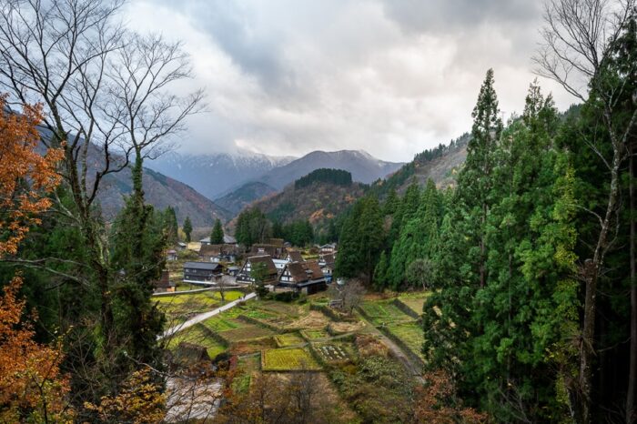 vas Ainokura, tradicionalna japonska vas