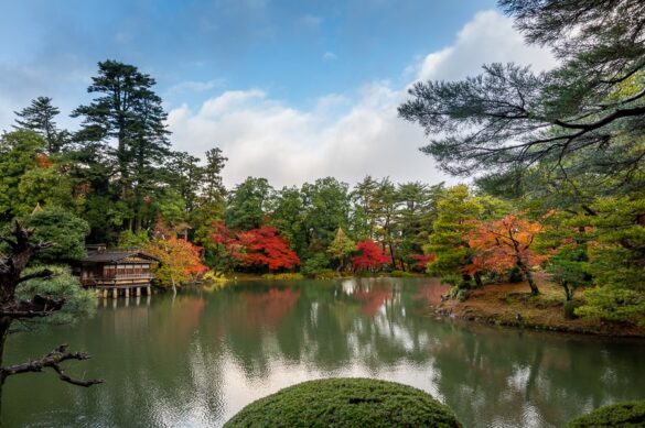 Glavna znamenitosti Kanazawe: vrt Kenroku-en
