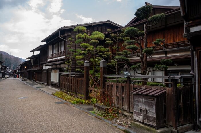 tradicionalna japonska vas Kiso-Hirasawa