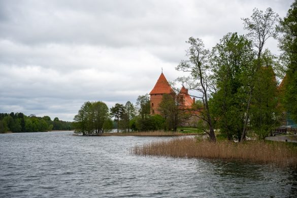 grad Trakai na otoku