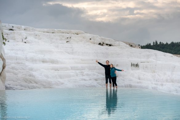 turcija overland copyright © Lahkih nog naokrog ®-104 Pamukkale - naravni beli bazenčki s turkizno vodo