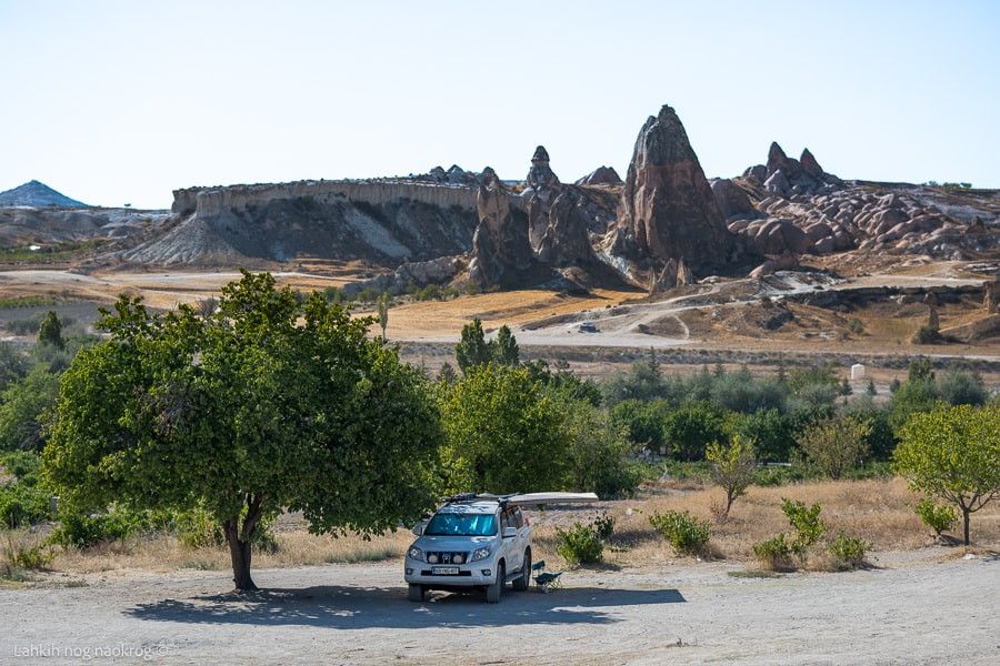 terenski avto v Kapadokiji