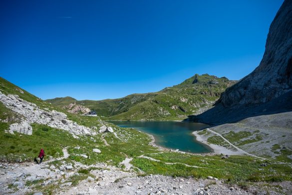 karnijske copyright © Lahkih nog naokrog ®-46 jezero Wolayersee/Lago Volaia